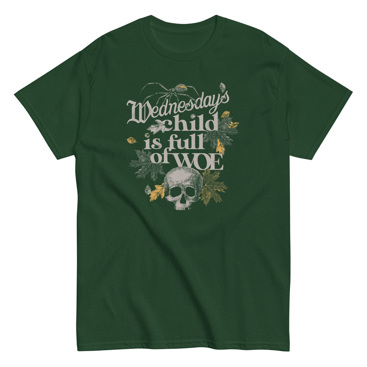 Wednesday's Child Is Full Of Woe Men's Classic Tee
