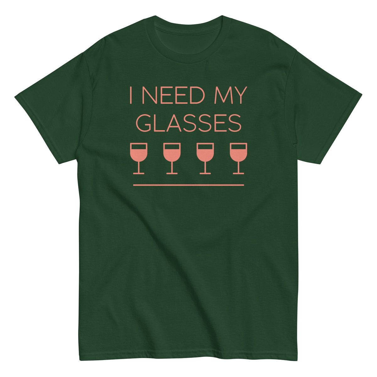 I Need My Glasses Men's Classic Tee