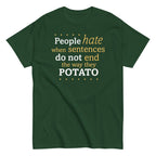 Sentences That End In Potato Men's Classic Tee