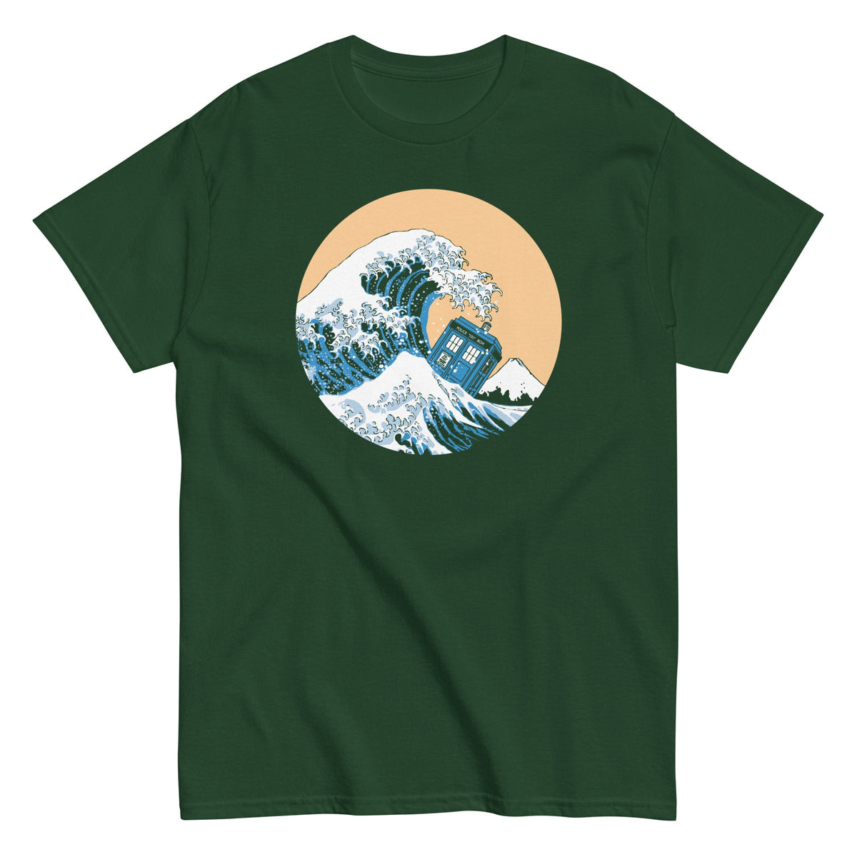 Police Box Wave Men's Classic Tee