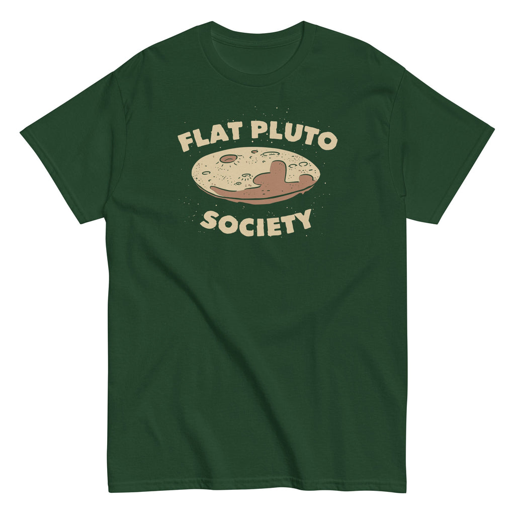 Flat Pluto Society Men's Classic Tee