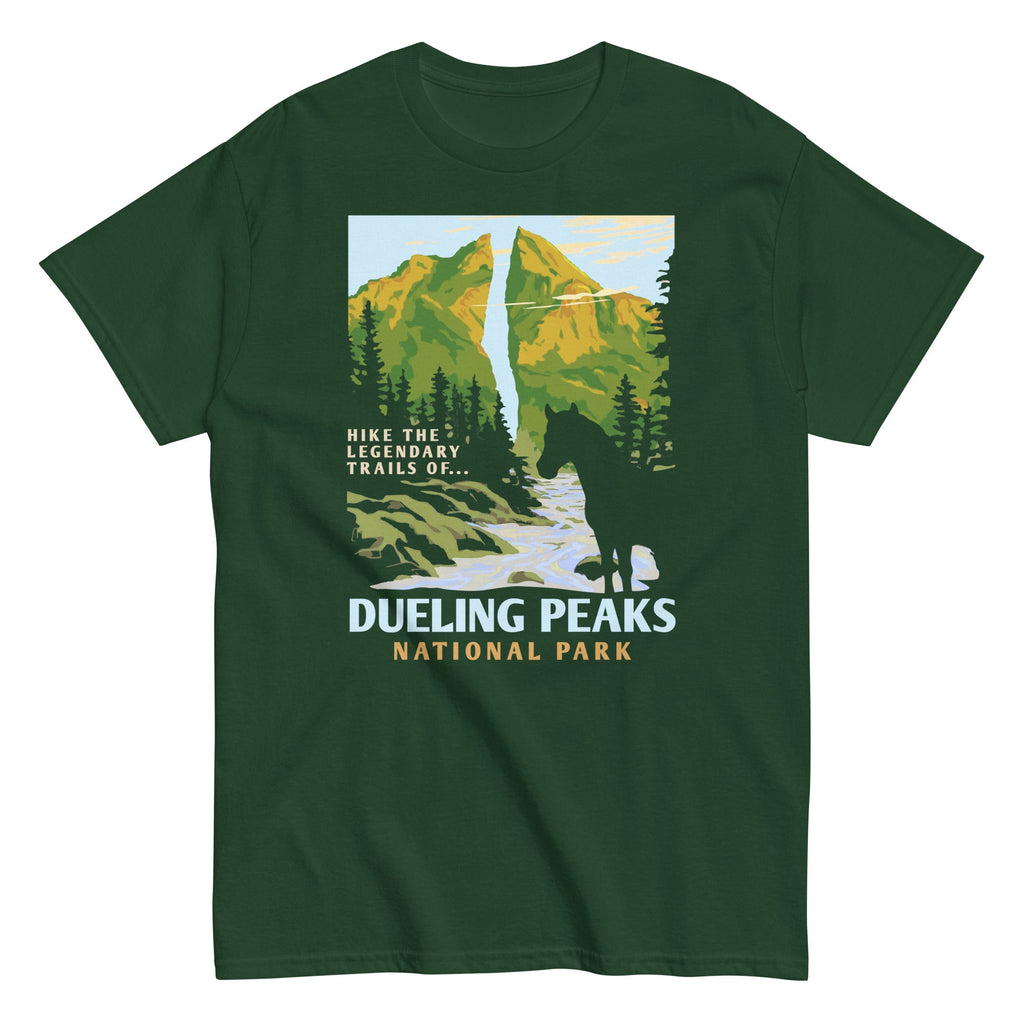 Dueling Peaks National Park Men's Classic Tee