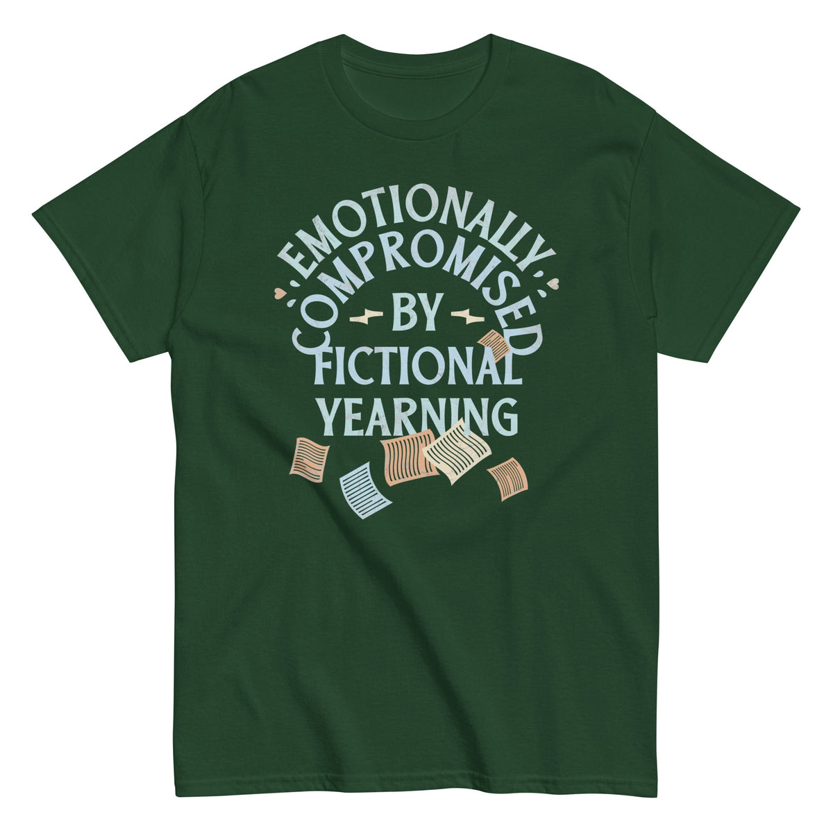 Emotionally Compromised By Fictional Yearning Men's Classic Tee