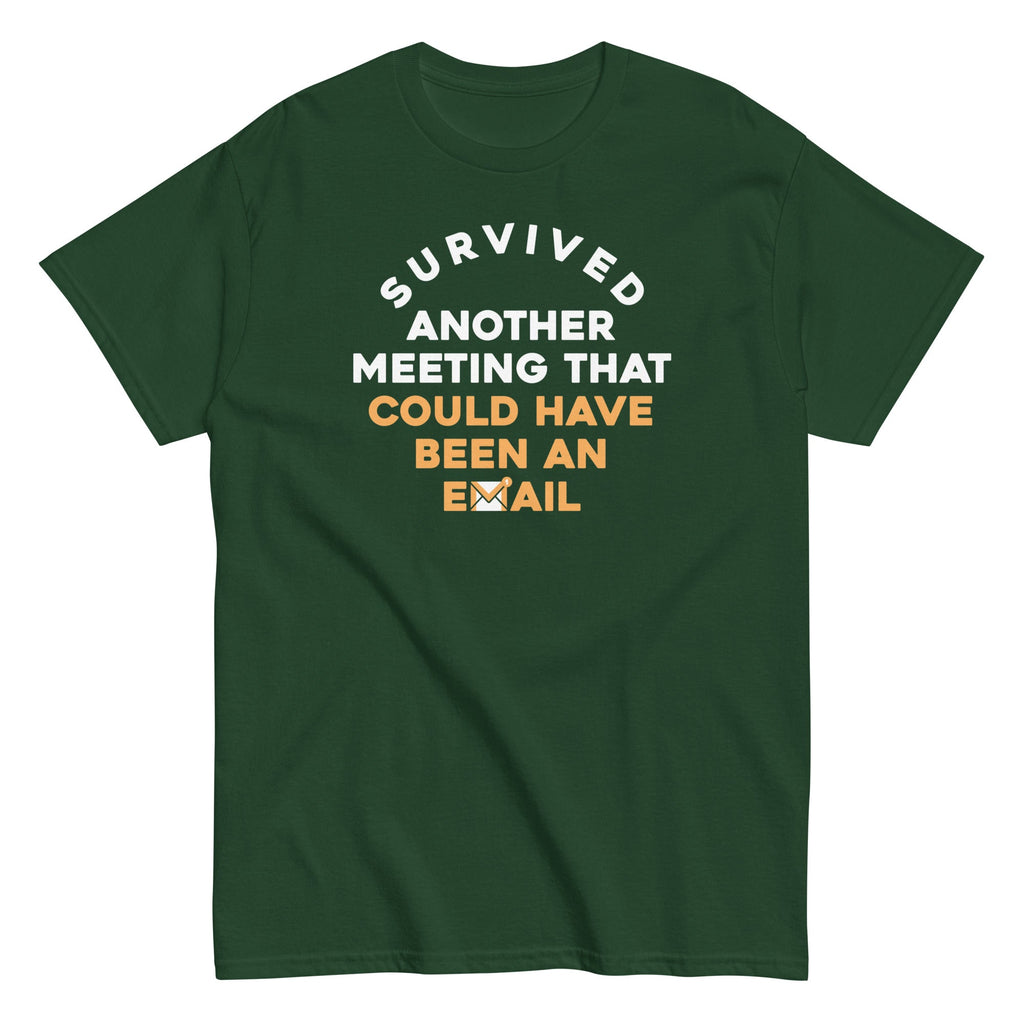 Survived Another Meeting Men's Classic Tee