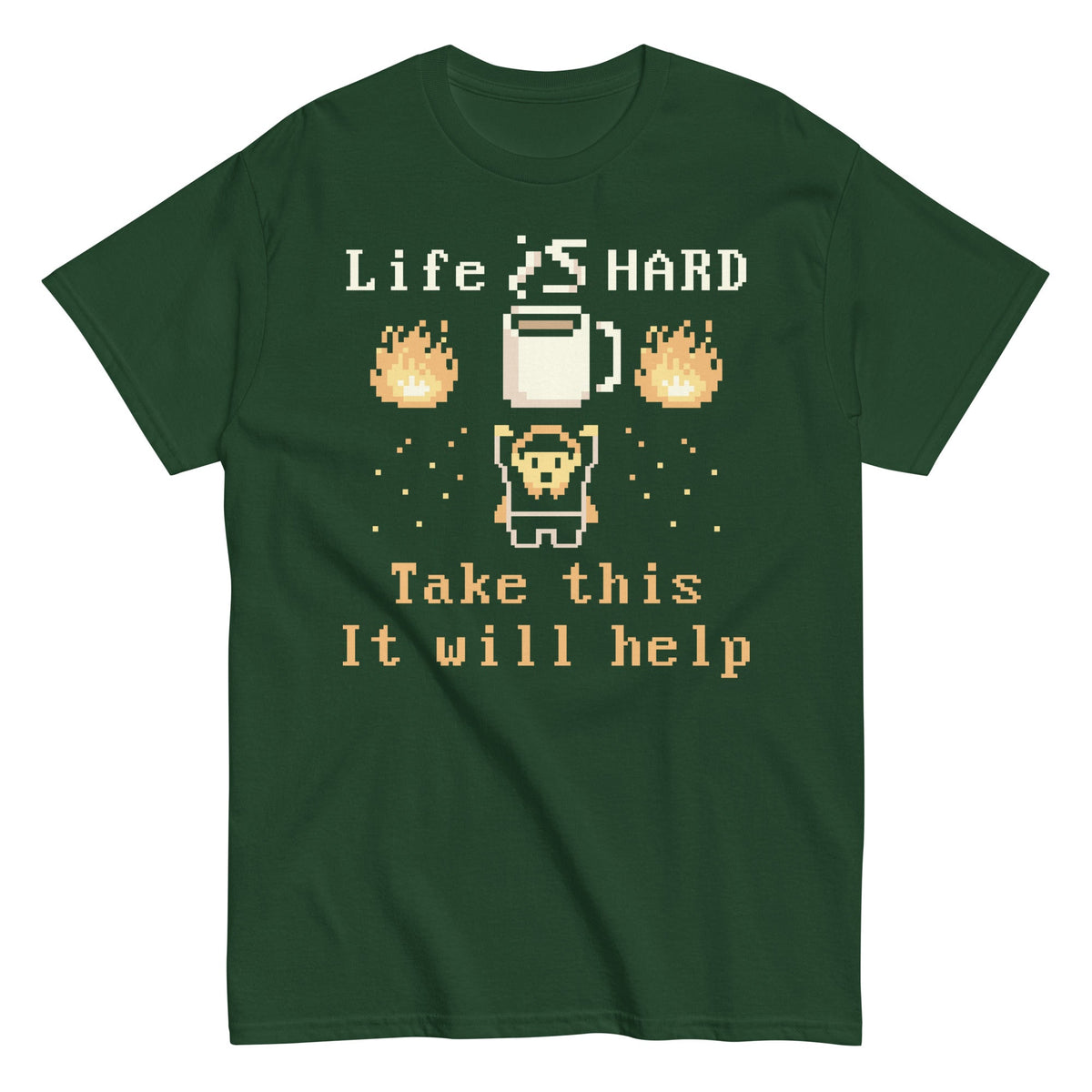 Life Is Hard Take This It Will Help Men's Classic Tee