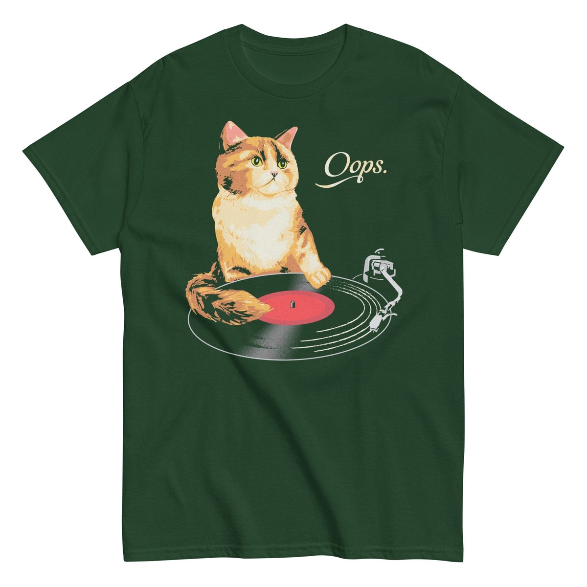 Oops Record Scratch Men's Classic Tee