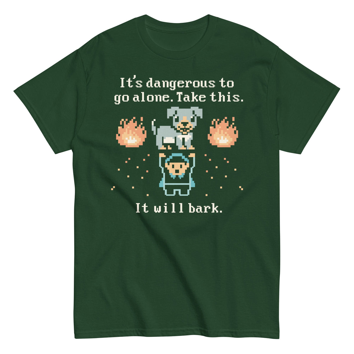 Take This It Will Bark Men's Classic Tee