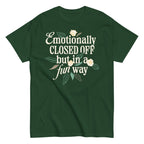 Emotionally Closed Off But In A Fun Way Men's Classic Tee
