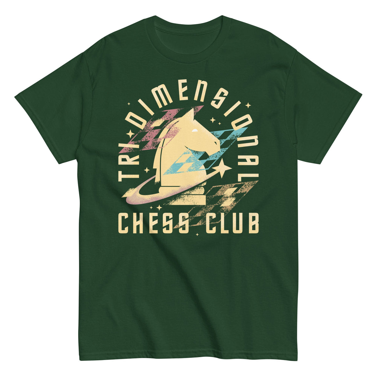 Tri-Dimensional Chess Club Men's Classic Tee