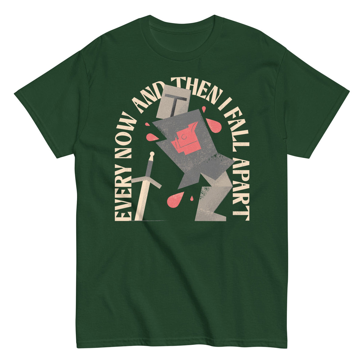 Every Now And Then I Fall Apart Knight Men's Classic Tee