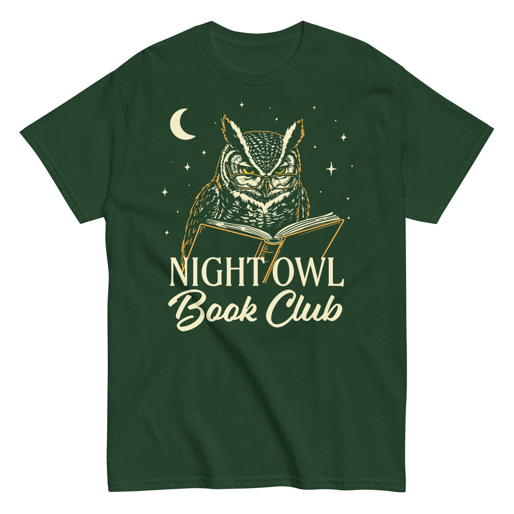 Night Owl Book Club Men's Classic Tee