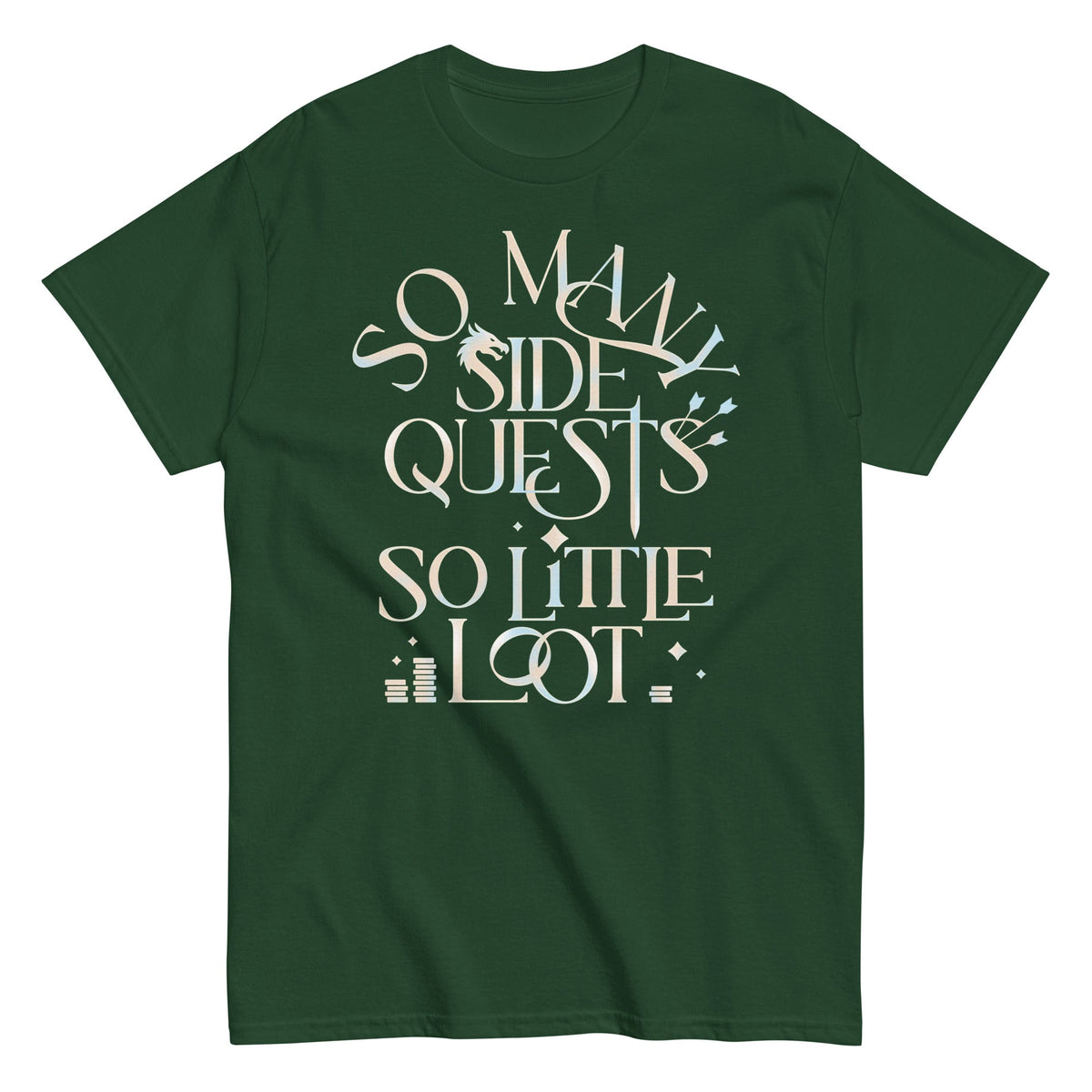So Many Side Quests So Little Loot Men's Classic Tee