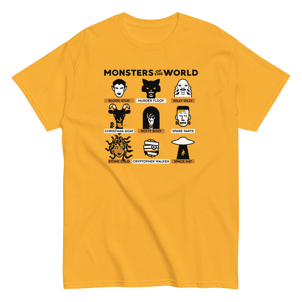 Monsters Of The World Men's Classic Tee