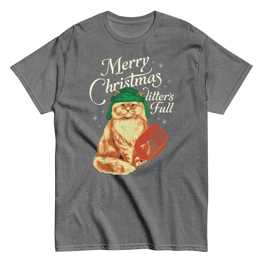 Merry Christmas Litter's Full Men's Classic Tee