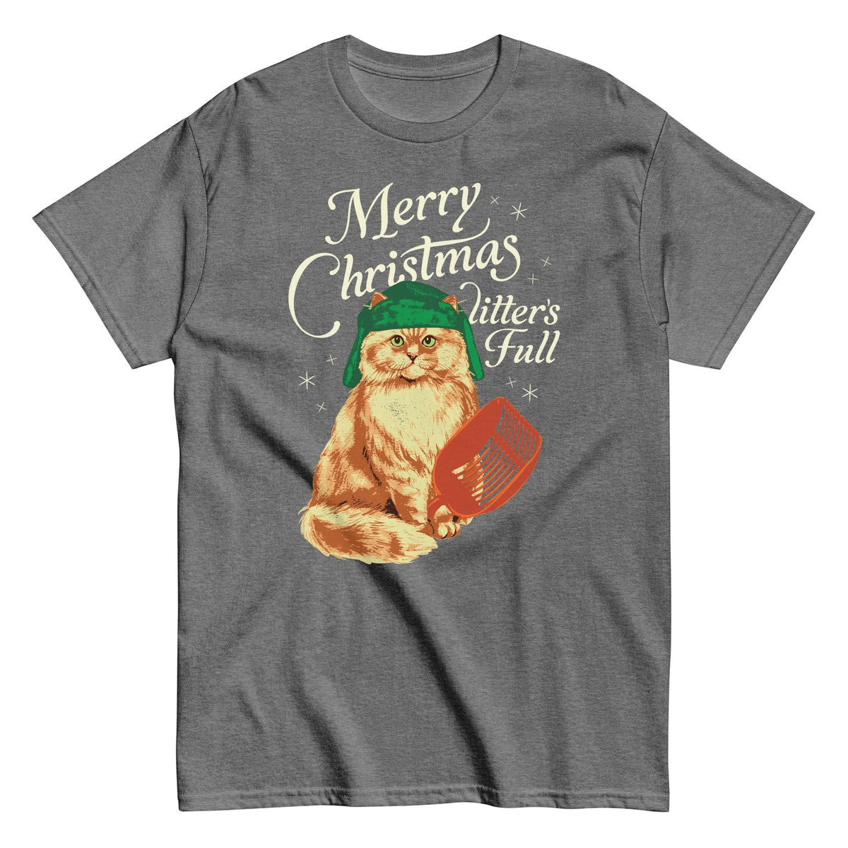 Merry Christmas Litter's Full Men's Classic Tee