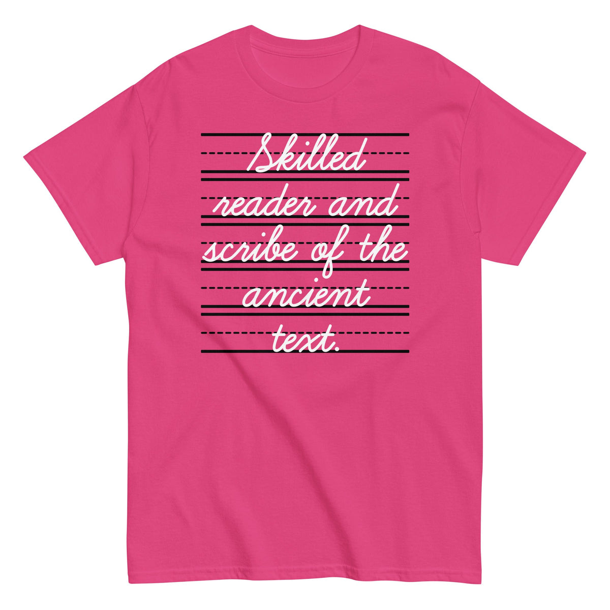 Skilled Reader And Scribe Of The Ancient Text Men's Classic Tee