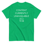 Content Currently Unavailable Men's Classic Tee