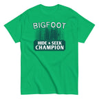 Bigfoot Hide And Seek Champion Men's Classic Tee