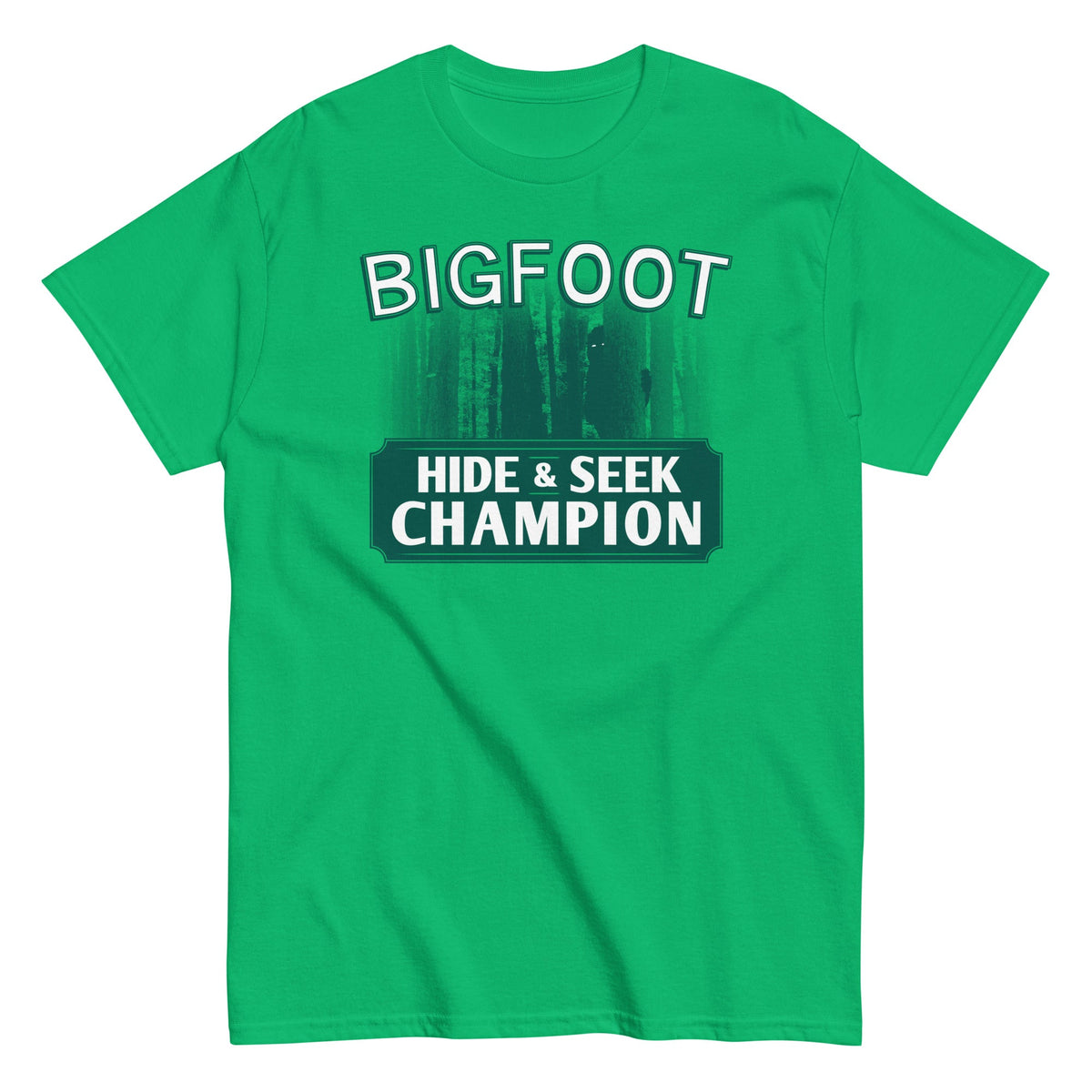 Bigfoot Hide And Seek Champion Men's Classic Tee