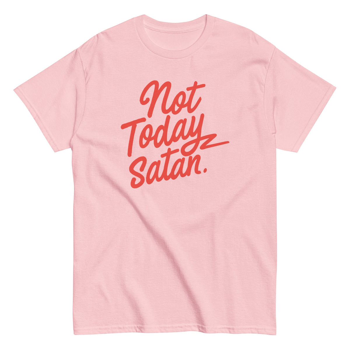 Not Today Satan Men's Classic Tee