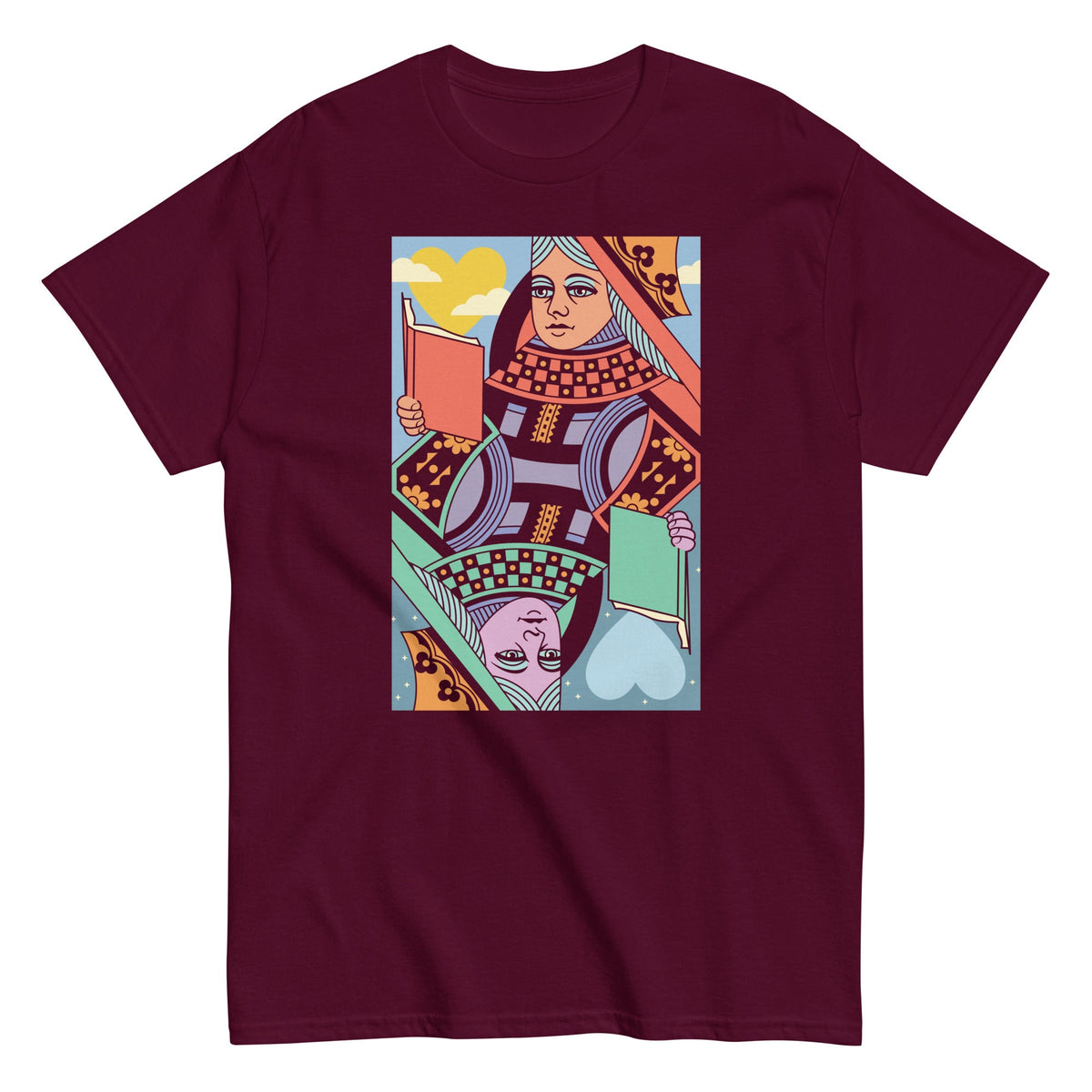 The Queen Of Books Men's Classic Tee