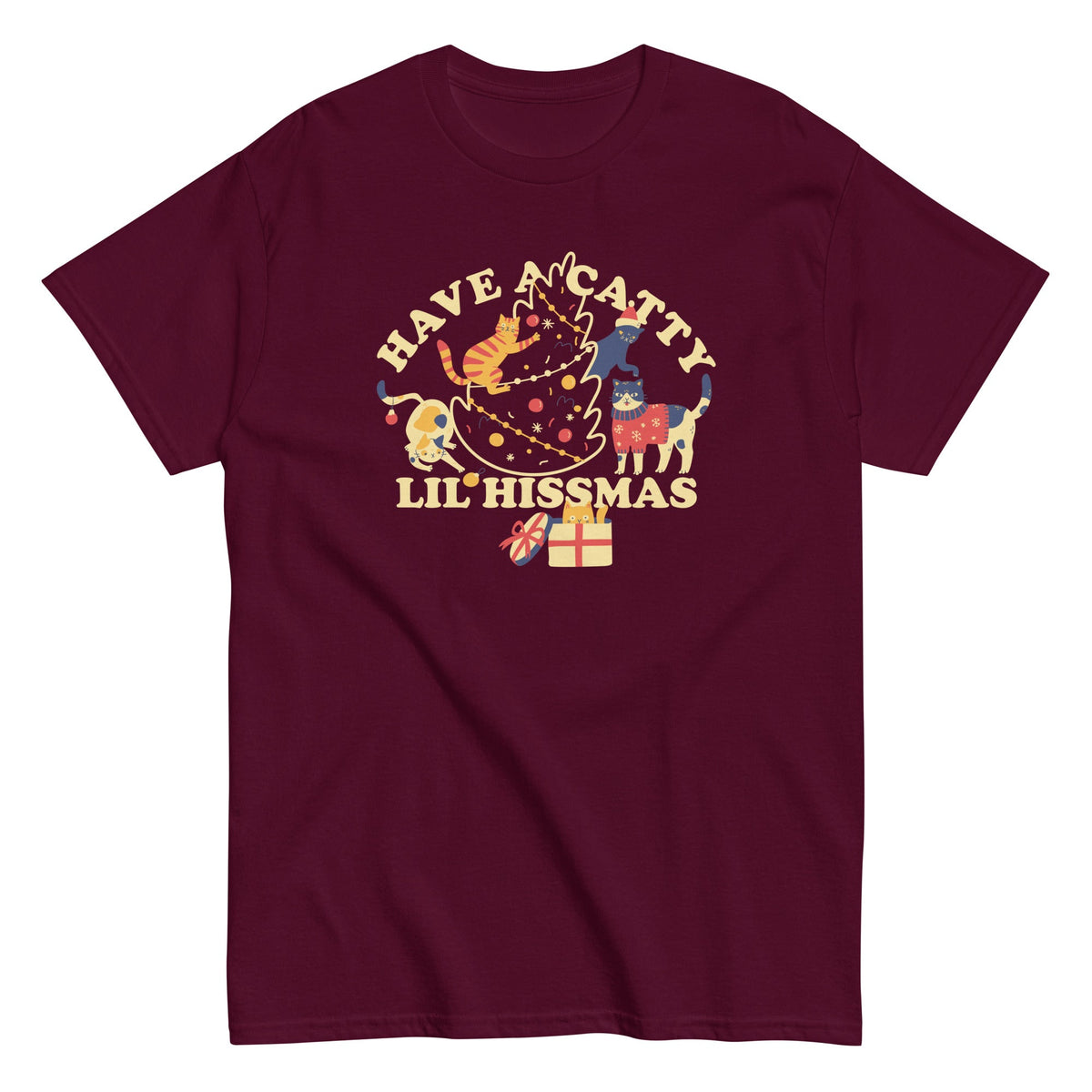 Have A Catty Lil Hissmas Men's Classic Tee