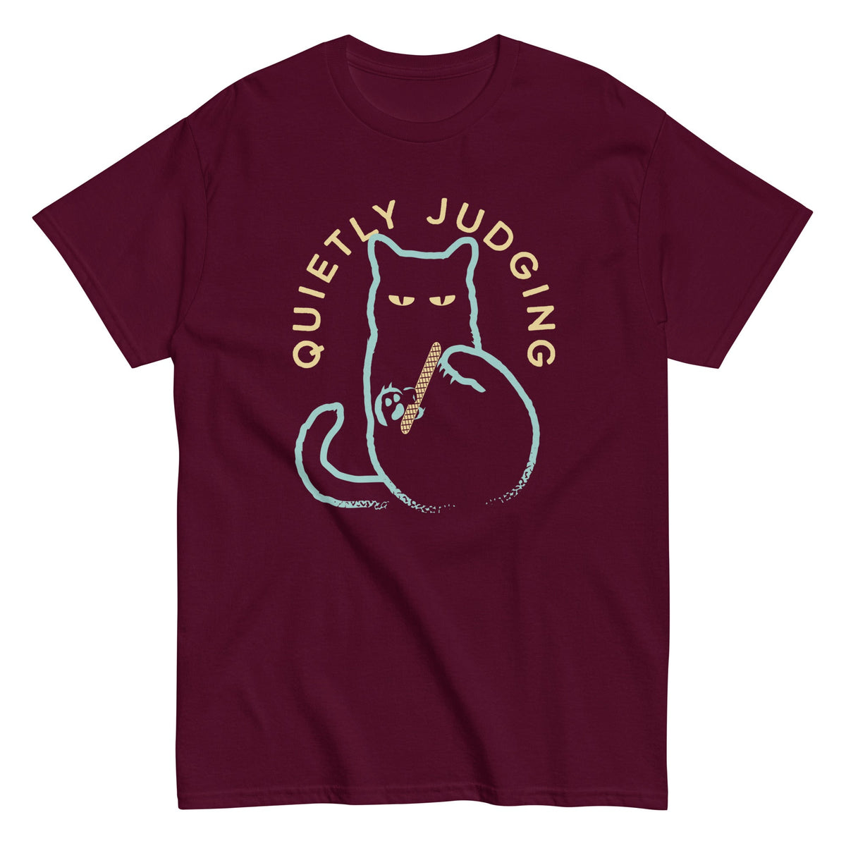 Quietly Judging Men's Classic Tee