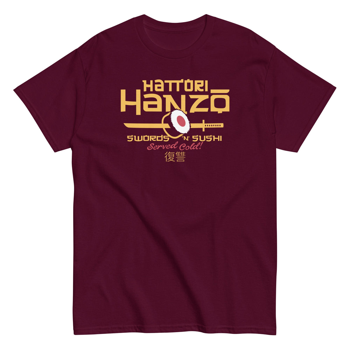 Hattori Hanzo Swords 'n' Sushi Men's Classic Tee
