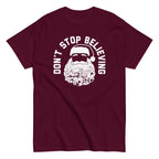 Don't Stop Believing Santa Men's Classic Tee