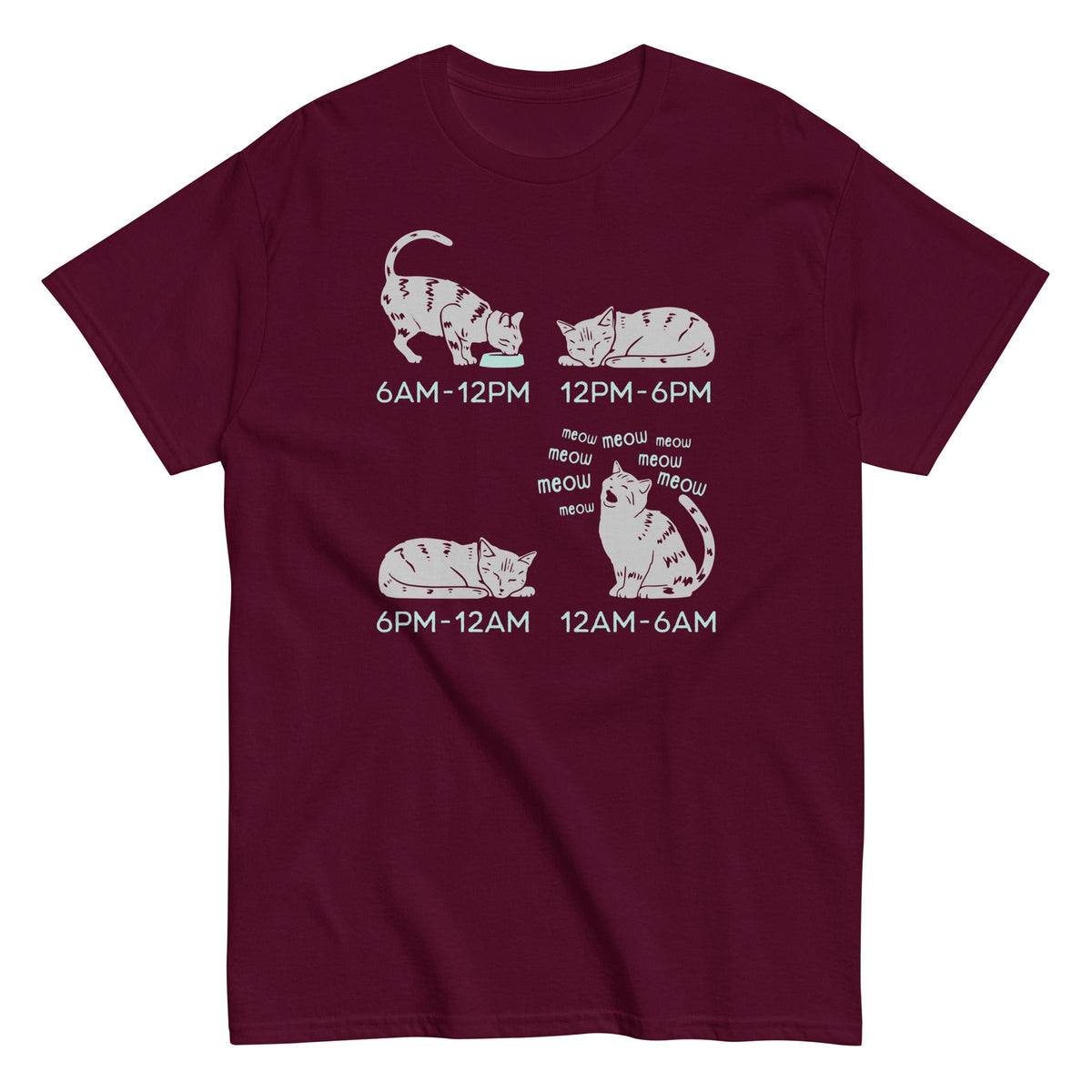 Cat Day Schedule Men's Classic Tee