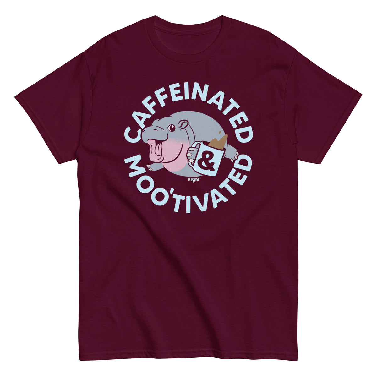 Caffeinated & Moo'tivated Men's Classic Tee