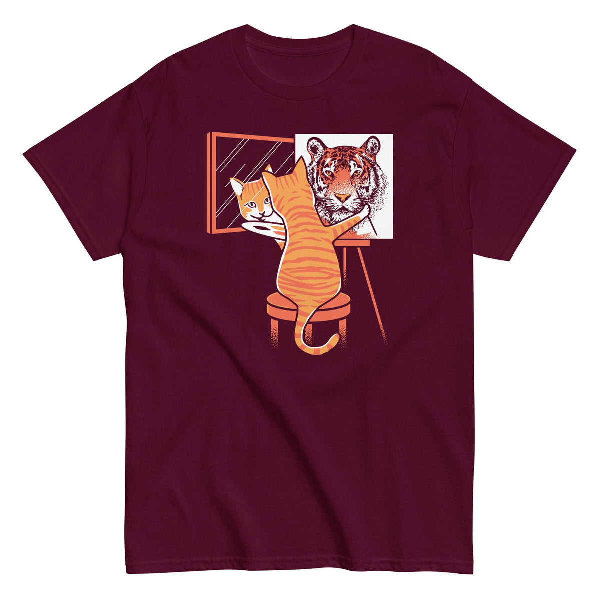 Cat Self Portrait Men's Classic Tee