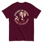 Outside I'm Hootin' Inside I'm Hollerin' Men's Classic Tee