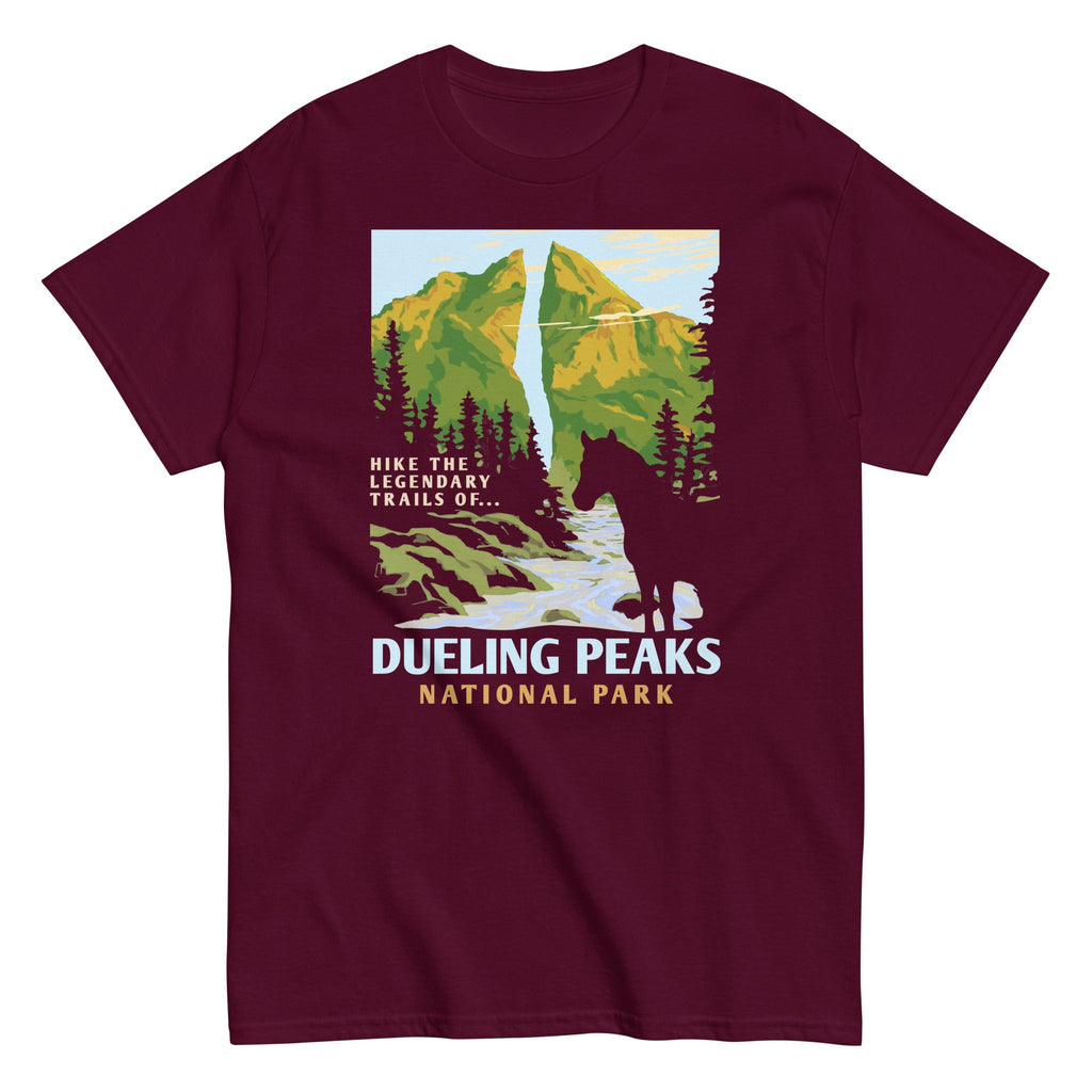 Dueling Peaks National Park Men's Classic Tee