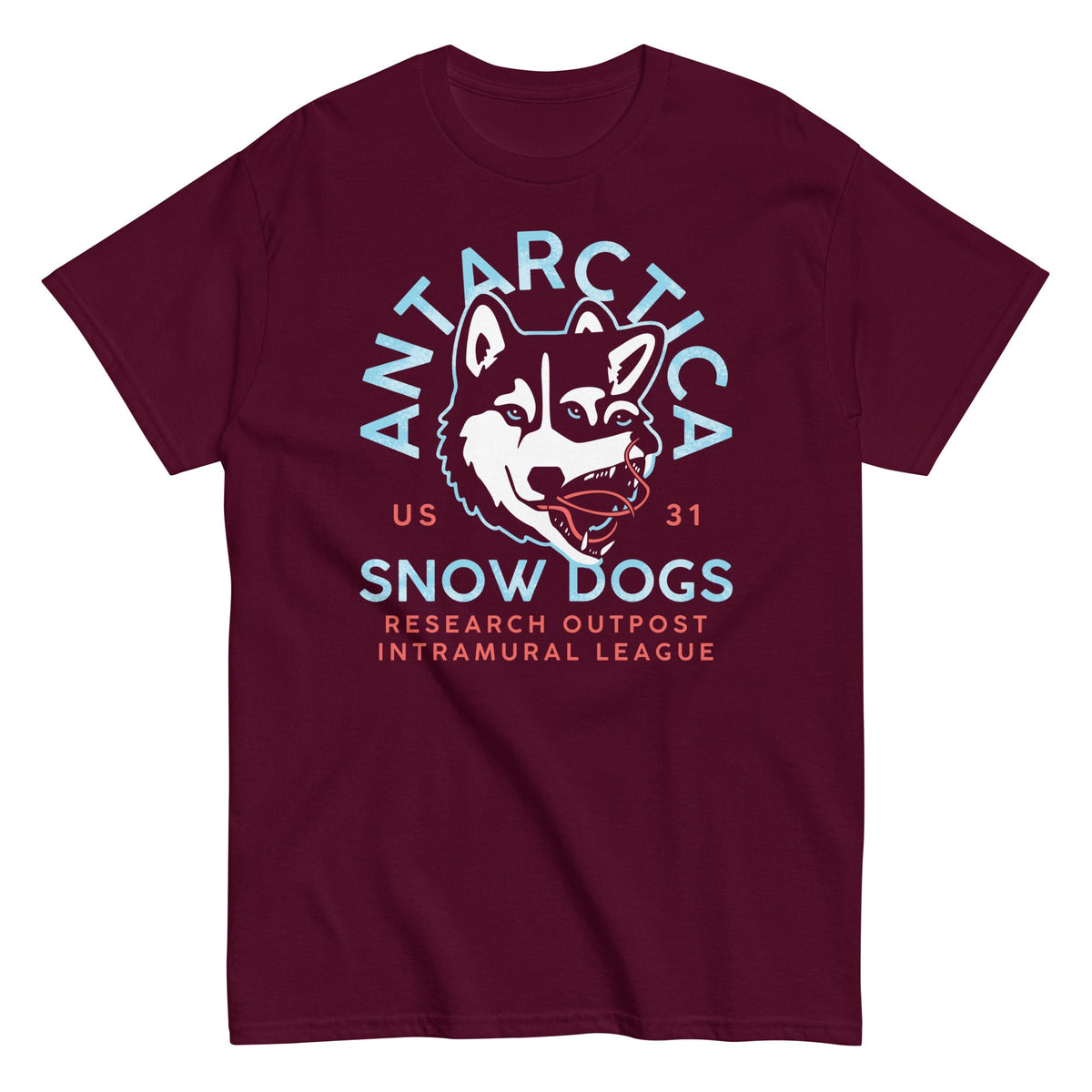 Antarctica Snow Dogs Men's Classic Tee