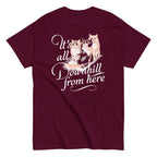 It's All Downhill From Here Men's Classic Tee