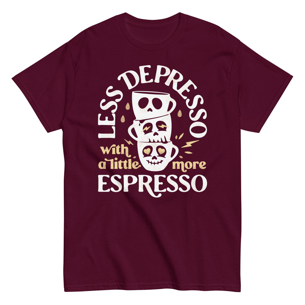 Less Depresso With A Little More Espresso Men's Classic Tee