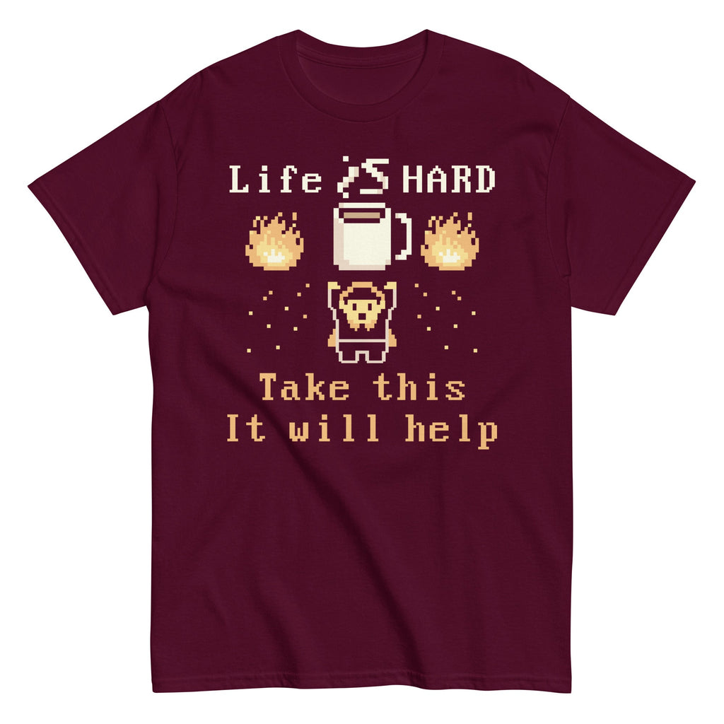 Life Is Hard Take This It Will Help Men's Classic Tee