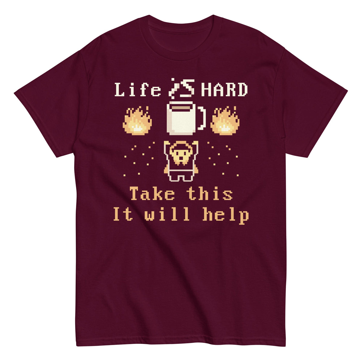 Life Is Hard Take This It Will Help Men's Classic Tee