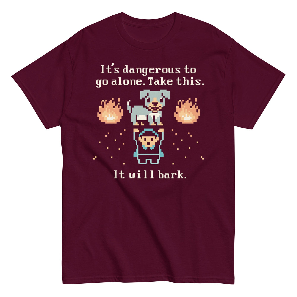 Take This It Will Bark Men's Classic Tee
