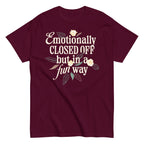 Emotionally Closed Off But In A Fun Way Men's Classic Tee