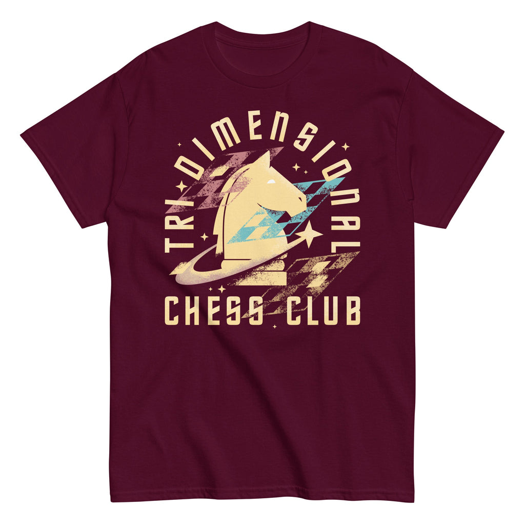 Tri-Dimensional Chess Club Men's Classic Tee