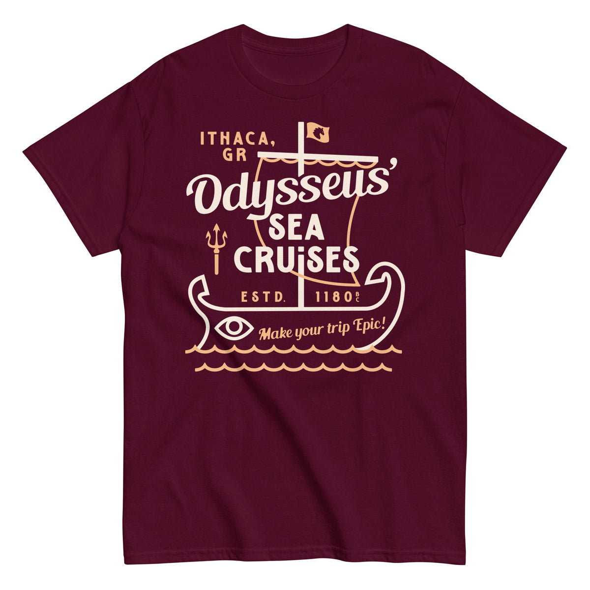Odysseus Sea Cruises Men's Classic Tee