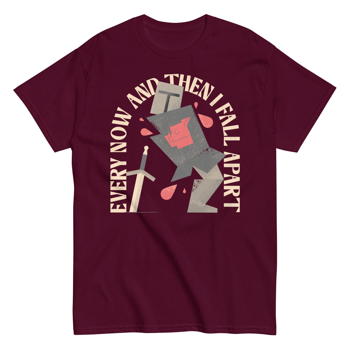 Every Now And Then I Fall Apart Knight Men's Classic Tee