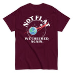 Not Flat We Checked Again Men's Classic Tee