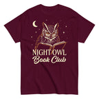 Night Owl Book Club Men's Classic Tee