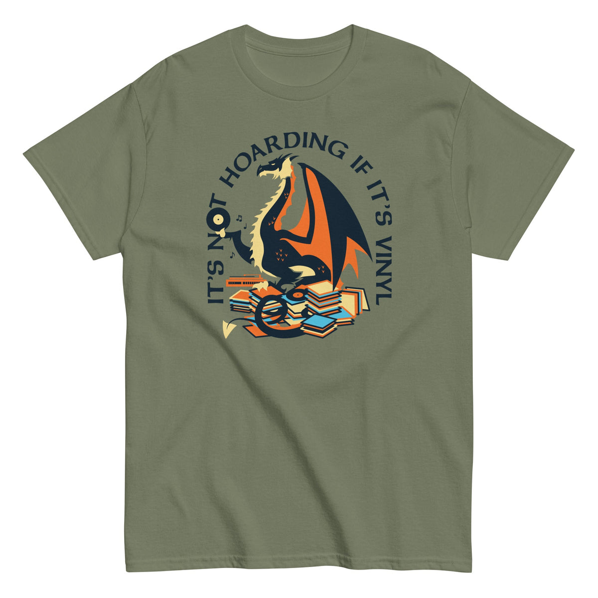 It's Not Hoarding If It's Vinyl Men's Classic Tee