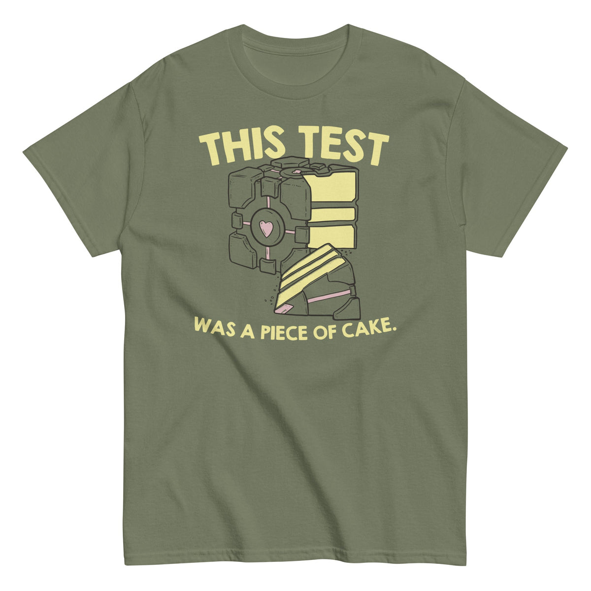 This Test Was A Piece Of Cake Men's Classic Tee