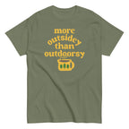 More Outsidey Than Outdoorsy Men's Classic Tee