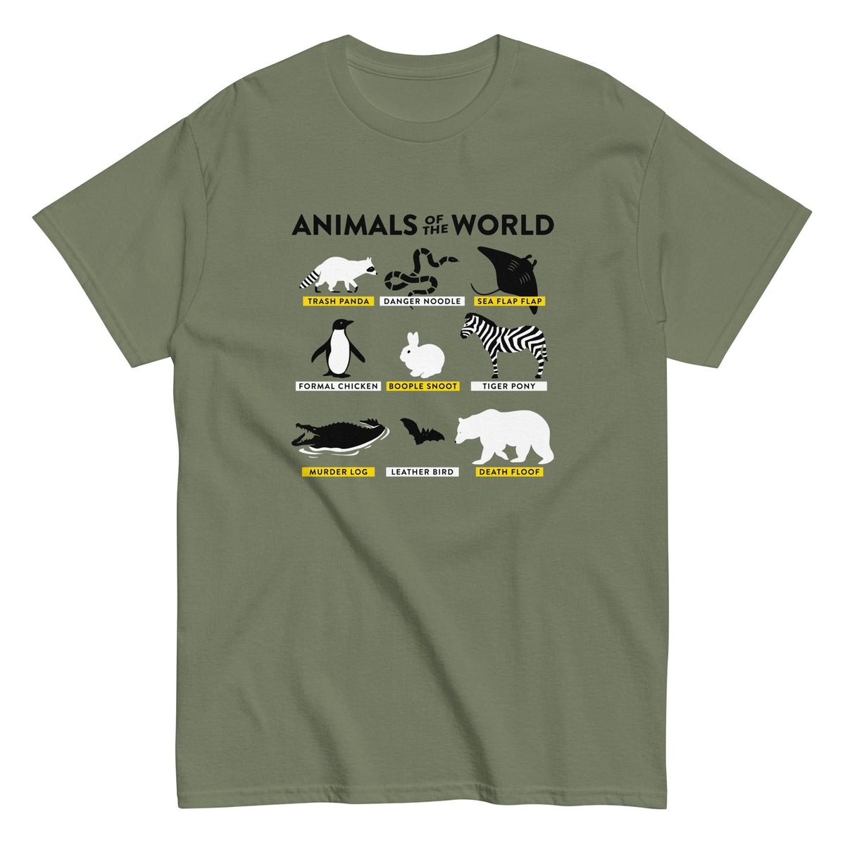 Animals Of The World Men's Classic Tee